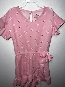 One step up girls romper with unicorn print size 7/8 - Picture 1 of 6