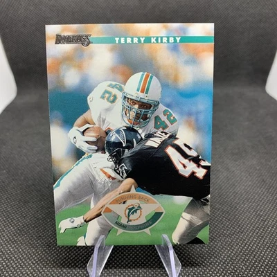 1996 Donruss Terry Kirby #79 Miami Dolphins - Image 1 of 2