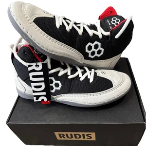 Neu Rudis Courage WRESTLING-SCHUHE FÜR ERWACHSENE - MIDNIGHT SMOKE Herren 4,5 Damen 6 " - Bild 1 von 10