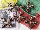 Sehr schöner Doppeldorje / Vajra aus Messing - Donnerkeil Anhänger - aus Nepal
