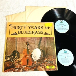 "Thirty Years of Bluegrass" 1977, 2-LP's, VG+, Various Artists, on Gusto - Picture 1 of 2