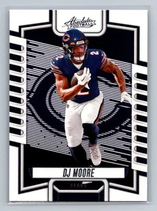 2023 Panini Absolute #93 DJ Moore Red Squares #/499 - Picture 1 of 2