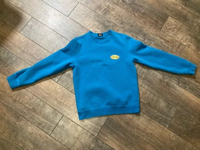 Vintage Stussy Graphic Logo Blue Sweatshirt Crewneck Small - Image 1 of 4