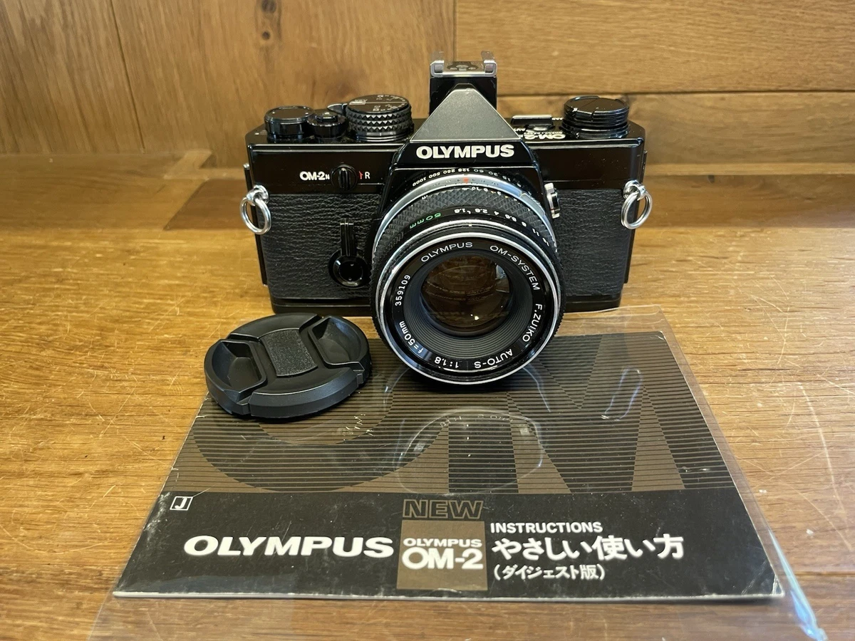 C7169】OM-2N + OM-SYSTEM AUTO-W f3.5 OLYMPUS OM-2 SLR Film Camera