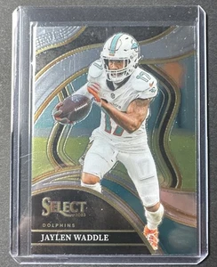 Jaylen Waddle 2023 Panini Select Club Level Silver Prizm Troquelado #257 - Imagen 1 de 2