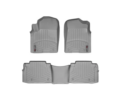 Forro de piso WeatherTech para Nissan Armada 2017-2018 - primera y segunda fila, gris Foto 1 de 4