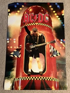AC/DC ORIGINAL MUSIKBAND PROMO POSTER 24x36 ANGUS YOUNG - Bild 1 von 1