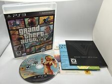 Grand Theft Auto GTA V 5 - (Sony Playstation 3, 2013) Ps3 - CIB w/ Map