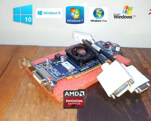 HP Pavilion s5-1214 s5-1217 s5-1218 s5-1224 Slimline Dual Monitor DVI Video Card - Picture 1 of 1