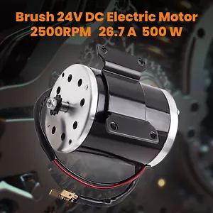 500W 24V DC Electric Motor MY ZY 1020 for scooter go-kart minibike DIY Project - Picture 1 of 13
