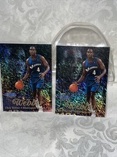1997-98 Chris Webber Flair Showcase Grace Row 1 #68 Washington Wizards FREE SHIP