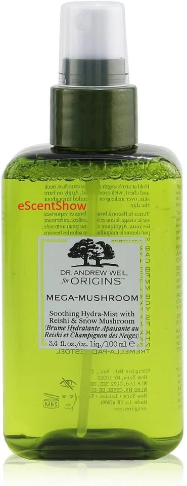 ORIGINS MEGA HONGOS CALMANTE HIDRA NIEBLA DR. ANDREW WIL 3,4 OZ / 100 ML NUEVO Foto 1 de 1