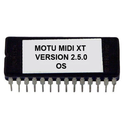 MOTU MIDI Express XT USB - Version 2.5.0 EPROM Firmware Upgrade OS - Immagine 1 di 2