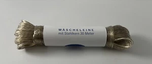Wäscheleine mit Stahlkern 30 Meter Stärke 2,7 mm ummantelt Haushalt Garten - Bild 1 von 1