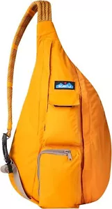 KAVU Original Rope Sack Sling Crossbody Backpack - Amber One Size, - Picture 1 of 5
