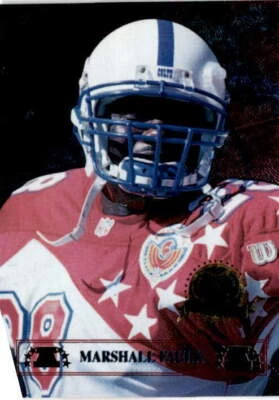 1996 Collector's Edge President's Reserve #19 Marshall Faulk Tanned Rested Ready - Image 1 of 2