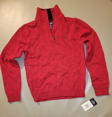 Nuevo con etiquetas Suéter Chaps Niños/Niños Rojo/Negro Talla M 10/12 Foto 1 de 4
