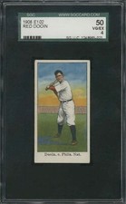 1908 E102 Red Dooin - SGC 50