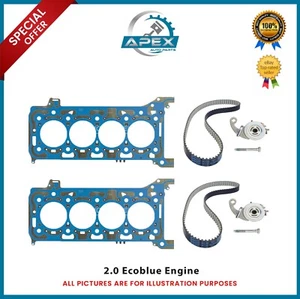 JUNTA DE CULATA FORD ECO BLUE TRANSIT CUSTOM 2.0 + KIT CORREA DE DISTRIBUCIÓN - NUEVO - Imagen 1 de 1
