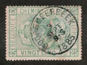 1881 Belgium Sc# Q3 Parcel Post - Boortmeerbeek  cancel - Used Cv$10 - Picture 1 of 1