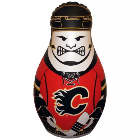 Calgary Flames Tackle Buddy Inflatable Punching Bag [NEW] NHL Balloon Bop Cover