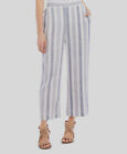 195 $ Karen Kane Damskie Niebieskie Białe Paski Stretch-Talia Pull-On Spodnie rekreacyjne M
