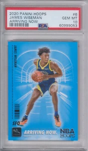 2020 James Wiseman Arriving Now PSA 10 - Picture 1 of 4