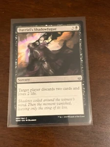 Magic the Gathering War of the Spark Davriel's Shadowfugue - Picture 1 of 2