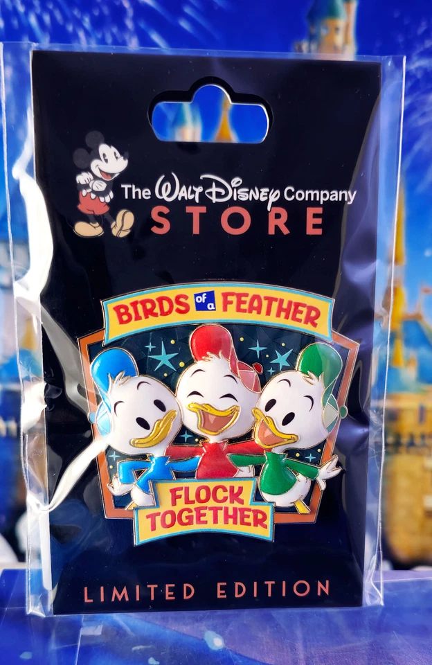 Disney Pin DEC - Siblings Series - HUEY DEWEY LOUIE LE 250 Duck Foto 1 de 1