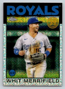 2021 Topps '86 Topps Silver Pack Chrome #86TC43 Whit Merrifield (ref 175039) - Picture 1 of 2