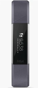 Fitbit Alta HR Fitness Wristband with Blue/Gray Band, Size Small/Petite - Picture 1 of 2