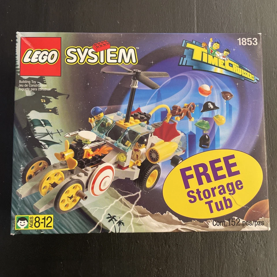 LEGO Time Cruisers: Hypno Cruiser (1853) Open Box, Sealed Bags. No Storage Tub - Image 1 of 4