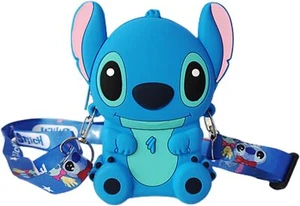 3D Stitch Crossbody Bag with Adjustable Shoulder Strap Coin Wallet Purse for Kid - Picture 1 of 7