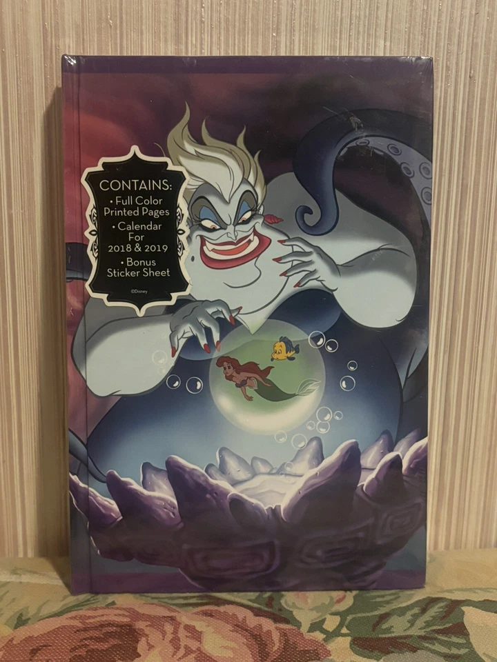 Disney Little Mermaid 2018 & 2019 Calendar Planner Book - Brand New - Image 1 of 4