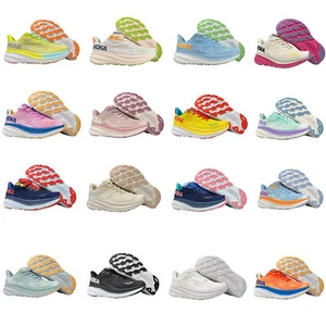 Women Hoka One One Clifton 9 Running Shoes Athletic Shoes Sneakers Gym US - Picture 1 of 99