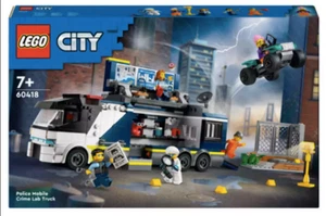 LEGO CITY 60418 POLICE MOBILE CRIME LAB TRUCK neu Neu im Karton mit 5 Minifiguren - Bild 1 von 3