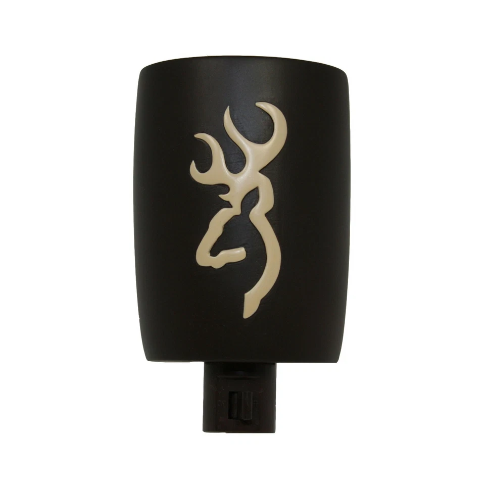 Browning Buckmark Luz Nocturna Resina Original Ciervo Logo Cama Oficina Den Baño Hall Foto 1 de 1