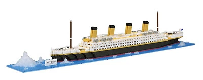NEW NANOBLOCK TITANIC DELUXE Over 1800 pieces Building Blocks Nanoblocks NB-021 Foto 1 de 4