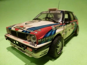 KIT (BUILT) 1:24 LANCIA DELTA INTEGRALE - MARTINI 7 - FAIR CONDITION - Picture 1 of 6
