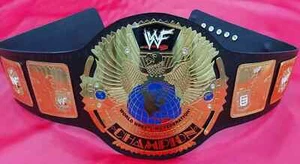 Attitude Era Big Eagle Championship Wrestling Belt Replica Brass Adult Size - Picture 1 of 7