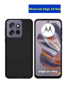Cover Morbida Custodia Silicone  NERO PRE Motorola Edge 50 Neo - Foto 1 di 1