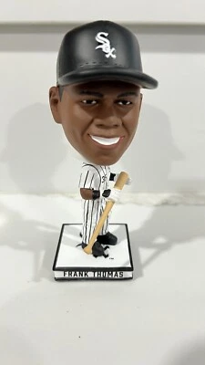 Frank Thomas Chicago White Sox Home Jersey Mini big Head Bobblehead -Exclusive- - Image 1 of 4