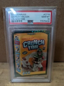 Garrett Wilson 2022 Panini Donruss Crunch Time - Bild 1 von 2