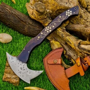 CUSTOM Made Handmade Carbon Steel Viking Axe Tomahawk Axe Throwing Hatchet AXE - Picture 1 of 2
