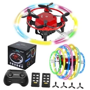 Mini Drones for Kids Beginners & Adults, RC Drone & Aurora Ball 2 in 1 Toy - Picture 1 of 7