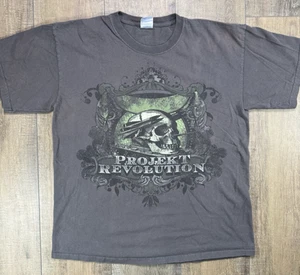 00s Y2K Linkin Park Project Revolution 2008 Concert T-Shirt Size L Tour Date Tee - Bild 1 von 11