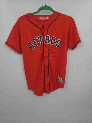 Camiseta de béisbol Majestic Boys naranja Houston Astros Altuve 27-MLB talla L 14-16 Foto 1 de 4