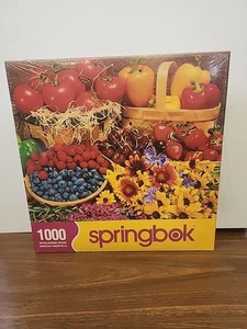 Rompecabezas • Artículos de jardín Springbok • 1000 piezas • Flor Fruta • Sellado - Imagen 1 de 1