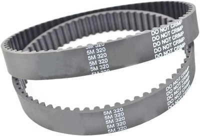 SANKUAI 2 Stück Zahnriemen 320-5m 64 zähne, Breite 12 Mm, 64 Zähne, Zahnriemen 320-5m 12