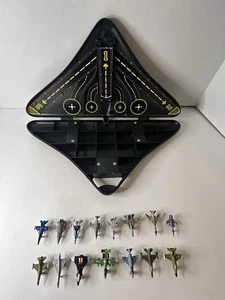 IMPERIAL 1989 Micro Machines Stealth Bomber Case w 15 Airplanes - Picture 1 of 20